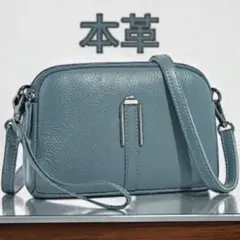 肩背包 真皮 女士包 肩背 斜挎 大容量 新品 水色