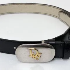 Christian Dior ディオール　ベルト　ブラック　レディース