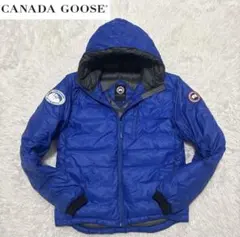 ブルー ダウンジャケット