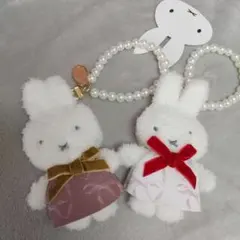 ラスト1点 MIIA Miffy ミッフィー バッグチャーム マスコット70周年