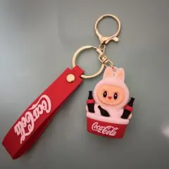 ラブブCoca-Cola キャラクターキーホルダー