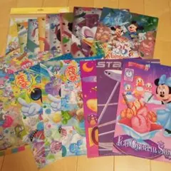 東京ディズニーリゾート クリアファイル 21枚 まとめ売り