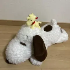 PEANUTS スヌーピー ウッドストック　寝そべりふわふわ　ぬいぐるみ