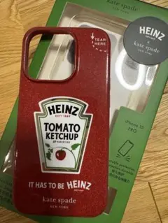 kate spade ☆Heinzコラボスマホケース15Pro