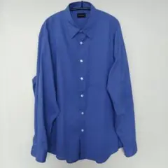 green label relaxingコットンシルクボイルジャストルーズシャツ