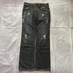 NICOLE CLUB FOR MEN ヒョウ柄 00s denim pantsのサムネイル