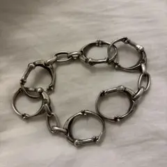 ノーブランド アクロバット デタッチャブル シルバー925 ブレスレット