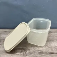 3F ①【昭和レトロ】Tupperware タッパーウェア MMハーフワイドのサムネイル