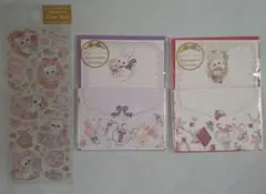 飴ノ森ふみか＊ミニレターセット2種＊クリアシール