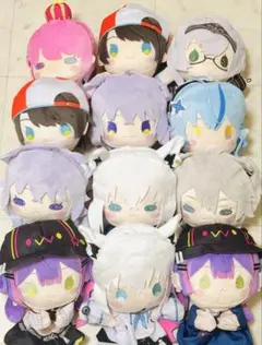 ホロライブ パペット ぬいぐるみ 12こ 白上フブキ 常闇トワ 猫又おかゆ 等 ホロライブ パペット ぬいぐるみ 12こ 白上フブキ 常闇トワ 猫又おかゆ