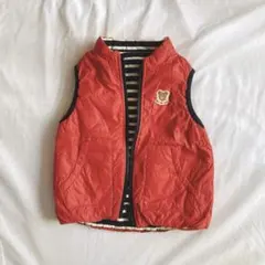 MIKIHOUSE ベビーベスト リバーシブル 90サイズ