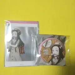 鬼滅の刃　竈門禰豆子　トレーディング缶バッジ＆クリアカード　太陽の都市伝説