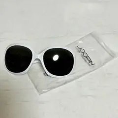 JOOPIN UV400 ホワイトラウンドサングラス