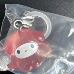 マイメロディ クリア マスコット キーホルダー