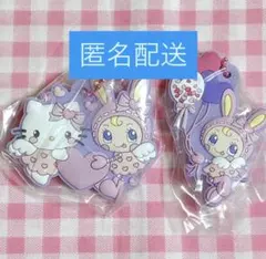 メゾピアノ　ハローキティ　カプセルラバーマスコット　エンジェル2種セット