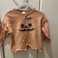 tete a tete パンプキン　長袖カットソー 100
