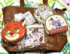 ズートピアバック5点セット　しまむら