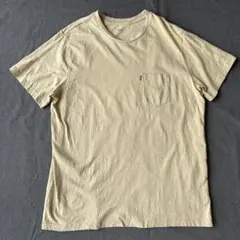 リーバイス ポケットTシャツ L ベージュ系 赤タブ Levi's 半袖のサムネイル