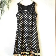 ☆大特価1万円引☆新品【ナネットネポー】ワンピース 紫 春夏秋 レース 