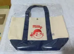 新品未開封★不二家 ペコちゃん 紀ノ国屋 コットンバッグ レッド