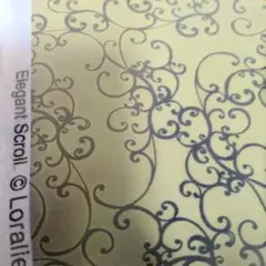 #3125 ロラライハリス Elegant Scroll 生地幅✕約50cm