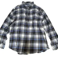 ユニクロ フランネルチェックシャツ xl