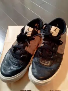 Nike Air Jordan スニーカー 黒/グレー　26