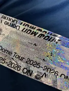 SnowMan Dome tour 2025-2026 ON 銀テ 15本