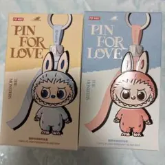 ラブブ　イニシャルぬいぐるみ未開封２個