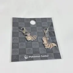 ポケモンセンター メタルチャーム オタチ オオタチ