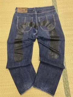 EVISU デニム パンツ 大黒 ジーンズ w40 レア EVISU デニム パンツ 大黒 ジーンズ w40 レア