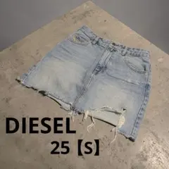 DIESEL デニム ミニスカート ライトブルー S