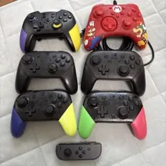 Switch ジョイコン6個＋プロコン2個 8点セット ジャンク品 - メルカリ