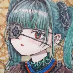 手描きイラスト アナログ オリジナル 歯車