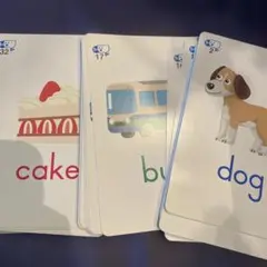 英語知育カードセット（イラスト付き）