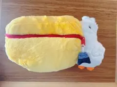 ペリカン　アニマル　ふわふわポーチ　小物入れ　保護　かわいい