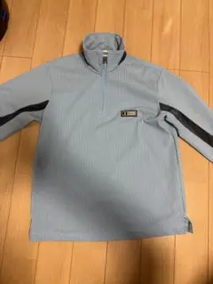 Kolwin 水色 ハーフジップシャツ　レディース　ゴルフウェア
