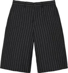 supreme Pinstripe Wool Trouser Short - メルカリ