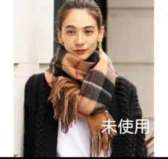 ⑲カシミア リバーシブル マフラー