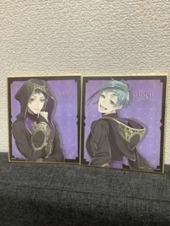 ツイステ　トレーディングミニ色紙　Vol.1 ジェイド・フロイド