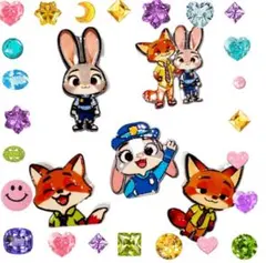 ズートピア　アクリルチャーム　キーホルダー