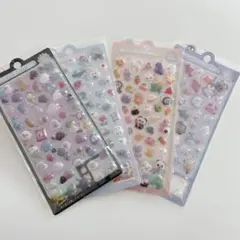 立体シール 4枚セット