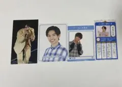 なにわ男子　藤原丈一郎　デタカ　厚紙　おみくじ　クリアピンナップ