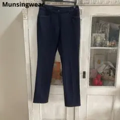 Munsingwear マンシングウェア パンツ 11 ネイビー 裏起毛 ゴルフ