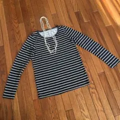 ボーダー トップス Tシャツ 美品