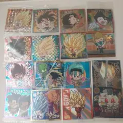 ドラゴンボール ウエハース ステッカー16枚セット