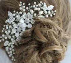 ヘッドドレス 髪飾り 結婚式 成人式 卒業式