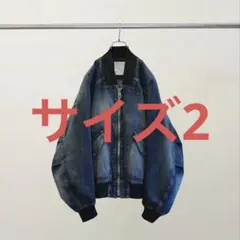 サイズ1 ANC-STORE-EX02 DENIM BOMBER JACKET ANC-STORE-EX02 DENIM BOMBER JACKET サイズ1 - メルカリ
