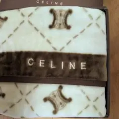 CELINE アクリルハーフケット毛布 BR - メルカリ