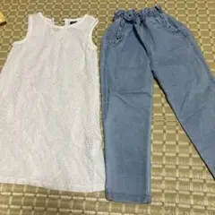 babyGap 110㎝　トップスとデニムパンツ100㎝　２枚セット